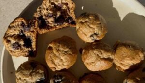 Gluten Free Blueberry and Banana Muffins