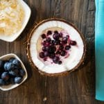 Coconut Yoghurt With Acai & Blueberry