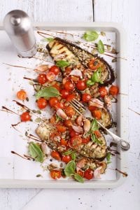 Grilled Aubergines