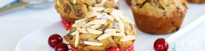 LLN Gluten Free Christmas Cake Muffins