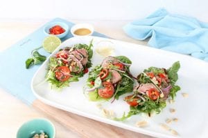 LLN Thai Beef Lettuce Tacos