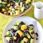Mango, Avocado And Black Bean Salad