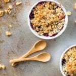 Paleo Triple Berry Coconut Crisps
