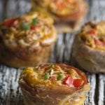 Prosciutto, Egg & Capsicum Muffins