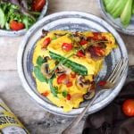 Sauted Veggie Vegan Omelette