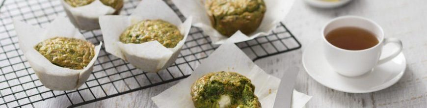 Spinach And Feta Muffins