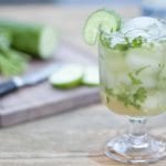 The Spa-garita: Cucumber Cilantro Margarita