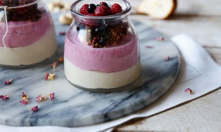 Vanilla & Berry Cheesecake Jars