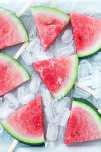 WATERMELON POPSICLES